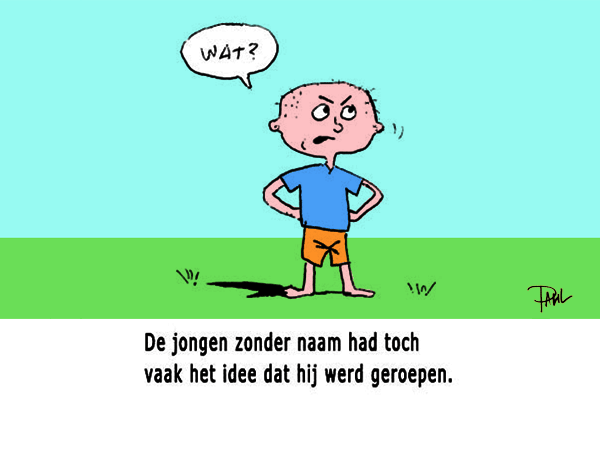 Jongen zonder naam